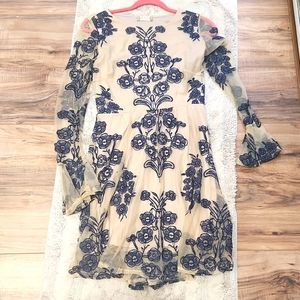 Alter'd State embroidered sheer dress